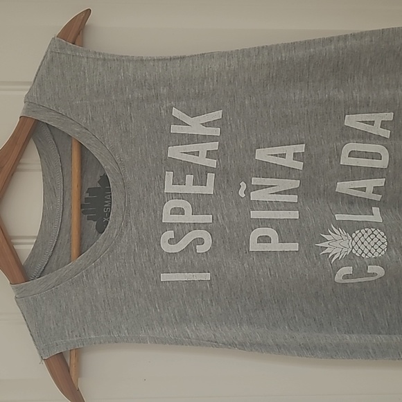 I Speak Pina Colada Tank - Picture 1 of 4